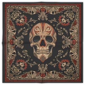 Écharpes de tête en satin de soie de haute qualité avec logo personnalisé pour femmes, bandanas, design tendance, style hip-hop, motifs animaliers/camouflage/dessins animés - Product Image 5