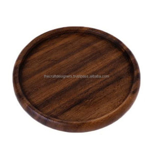 Sous-verres en bois de haute qualité avec support Table napperon décoratif sous-verres en gros ensemble pour hôtel et restaurants - Product Image 4