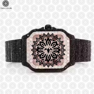 Charm Jewels Luxury Stainless Steel Square <b>Mechanical</b> <b>Watch</b> 40mm Analog Dial Sapphire Crystal Women's Fashion <b>Watch</b> - Product Image 2