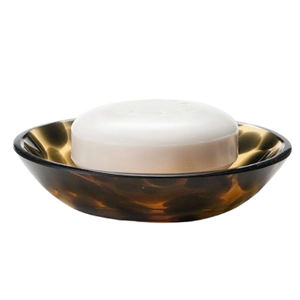 Jabonera de Cuerno Natural, Diseño Moderno, Color Marrón, Juego de 4, Forma Ovalada, para Cocina o Baño, de la Mejor Calidad - Product Image 3