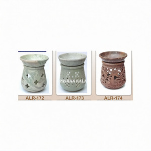 Natural Beautiful Design Soapstone Aroma <b>Oil</b> <b>Diffuser</b> For Good Fragrance At Home Best Use For Home Decoration And Gifting Item. - Product Image 1