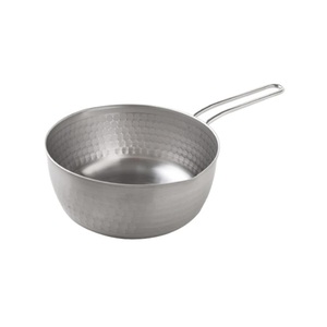 Casserole Yukihira, 15 cm, 18 cm, 20 cm, ustensiles de cuisine de fabrication japonaise, batterie de cuisine entièrement en acier inoxydable, robuste, pour la cuisine domestique - Product Image 3