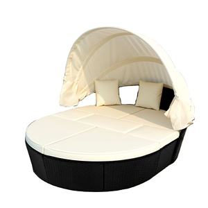 เก้าอี้อาบแดดแบบหวายพับได้ทำจากอะลูมิเนียมใช้ในสวนเฟอร์นิเจอร์กลางแจ้งมีสไตล์2022ทันสมัย - Product Image 6