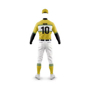 Uniformes de Béisbol Personalizados en Oferta, Sublimados con el Logotipo y Número de tu Equipo, Ropa Deportiva Unisex, Venta al Por Mayor, OEM, ODM, Secado Rápido para Verano - Product Image 3