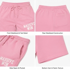 Women Printed Streetwear <b>Shorts</b> Drawstring Waist Logo Printed Athletic <b>Shorts</b> Women Running Polyester <b>Shorts</b> <b>Gym</b> Workout <b>Shorts</b> - Product Image 6
