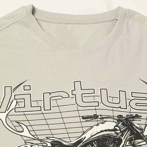 Chemises Boxy pour Hommes avec des Vibes Streetwear, Manches Courtes, Nouveau Look, Col Rond, Meilleur Coton, T-Shirt Boxy Oversize pour Hommes - Product Image 5