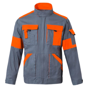 Traje de 2 piezas antiestático y resistente al fuego, 99% algodón, 1% antiestático, ropa de trabajo resistente al calor. - Product Image 5