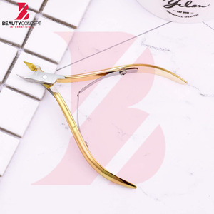 Professional Gold Series Cuticle Nipper Set, Ultra-Sharp Precision Blades Nail Art Grooming <b>Tools</b> for Home & Salon Uses - Product Image 6