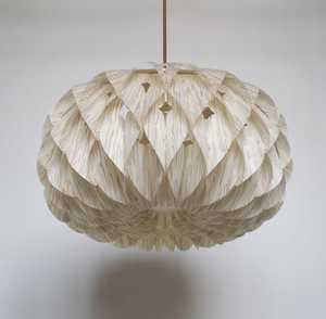 Lustre créatif de style japonais de taille moyenne en métal pour la salle à manger et la cuisine, luminaire d'intérieur - Product Image 2