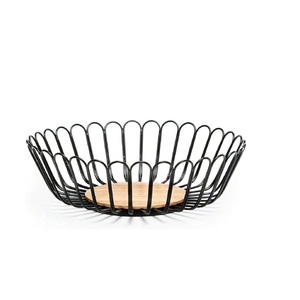 Nouveauté : Panier à fruits traditionnel en métal, décoration ethnique pour la maison, rangement pour comptoir de cuisine et table à manger, taille et forme personnalisables - Product Image 6