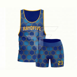 Nuevo Diseño de Uniforme de Atletismo Personalizado de Secado Rápido, Transpirable, 100% Poliéster, Antibacteriano, Ligero, Unisex para Adultos, Venta al Por Mayor - Product Image 1