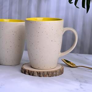 Juego de Café de Cerámica de 300 ml, Diseño Moderno y Lujoso, Ecológico, Duradero, Portátil, para Beber Té, de una Sola Pieza, Regalo de Oficina, Acabado Mate - Product Image 6