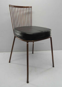 เก้าอี้พับโลหะสีแดงสำหรับห้องรับประทานอาหารห้องนั่งเล่นและโรงแรม - Product Image 2