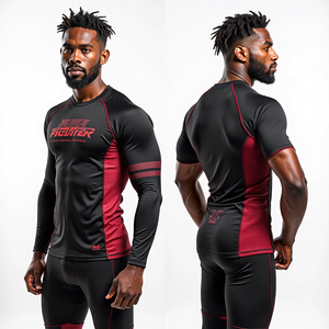 Rashguards de BJJ Personalizados Premium, Duraderos, con Impresión Sublimada, Ideales para Entrenamiento, Grappling y Sparring - Product Image 3