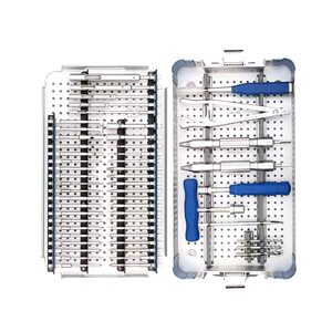 Ensemble d'instruments professionnels d'extraction de vis orthopédiques cassées en acier inoxydable de qualité supérieure pour usage médical et chirurgical - Product Image 3