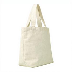 Sac fourre-tout en toile en gros avec motif floral abstrait, taille moyenne, poignée longue, pour usage quotidien, idéal pour la plage - Product Image 4