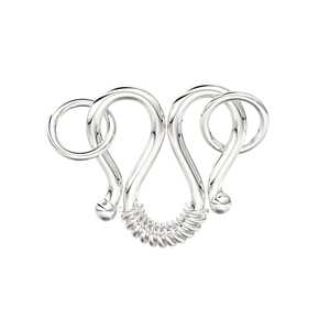 Cierre de Gancho Clásico de Oro Amarillo de 18K de 9mm con Anillas de Salto, Componentes y Accesorios para Joyería - Product Image 5