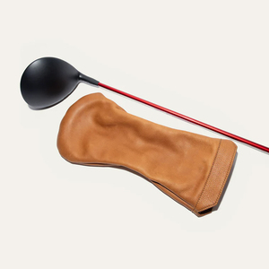 Housse de tête de club de golf en cuir PU avec logo personnalisé, faible MOQ, nouvelle arrivée 2026, housses de tête de golf imperméables en vente - Product Image 1