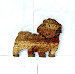 Tablas para servir queso en forma de animal de madera 3D ecológicas de tendencia, herramientas de cocina personalizadas únicas, vaca Toro Ramadán para picar - Product Image 3