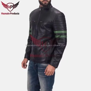 Chaqueta de Invierno Personalizada de Alta Calidad para Hombre con Capucha, Forro Interior de Cuero Genuino, Diseño Nuevo, Acabado de Primera Calidad - Product Image 6