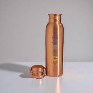 Handmade Pure <b>Copper</b> <b>Drinking</b> <b>Bottle</b> for Daily Use - Product Image 1