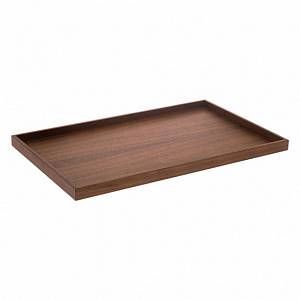 Bandeja de servir rectangular de madera natural, duradera, ecológica, hecha a mano, esencial para la cocina y el comedor, con estilo. - Product Image 2