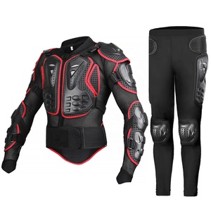 Motorcycle Full Riding Body <b>Protector</b> Armor Guard Jacket Leather Material Summer Windproof Breathable Waterproof Durable Unisex - Product Image 1