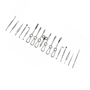 Juego Premium de 17 Piezas para Reconstrucción de Auriculares, Kit de Cirugía Plástica de Microcirugía de Cartílago de Oreja de Acero Inoxidable - Product Image 3