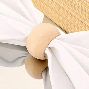 แหวนรองผ้าเช็ดปากเรซิ่นรักษ์โลกทันสมัย ตกแต่งโต๊ะหวาย งานฝีมือ MS ปรับแต่งได้เพื่อประสบการณ์การรับประทานอาหารที่มีสไตล์และหรูหรา - Product Image 1