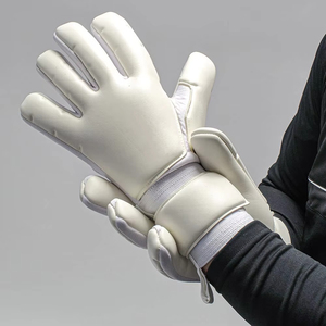 Gants de gardien de but professionnels, haute adhérence, paume en latex allemand, avec logo personnalisé, respirants, pour entraînement et matchs de football - Product Image 2