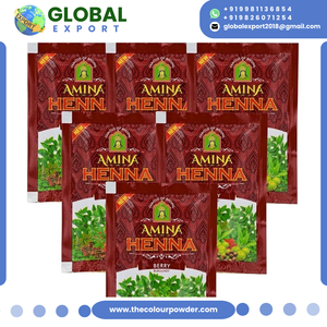 Poudre de coloration capillaire au henné la plus vendue, teinture capillaire naturelle à base de plantes, emballage en boîtes ondulées pour application en salon et usage professionnel - Product Image 5