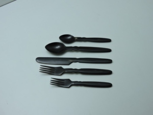 Juego de cubiertos de cuerno de búfalo de la mejor calidad, utensilios de cocina de cuerno natural, cubertería de cuerno a bajo precio al por mayor - Product Image 3