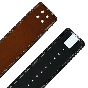 Ceintures de musculation en cuir à levier pour haltérophilie, avec soutien lombaire personnalisé et protection de la taille, à boucles – Vente chaude - Product Image 3