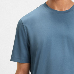 Qualité supérieure pour les acheteurs en gros, service OEM, designs avec coupe décontractée, col rond, prix avantageux, t-shirt à manches courtes pour homme - Product Image 3