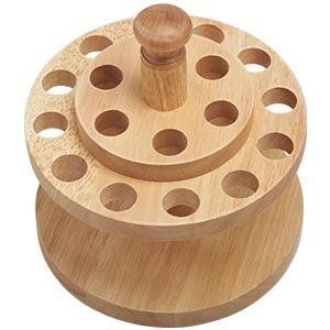 Steam Beech Wood Revolving Spice Organizer with <b>Holder</b> Ergonomic Wooden <b>Knitting</b> <b>Needles</b> Handmade Craft Tools <b>for</b> Hand <b>Knitting</b> - Product Image 3