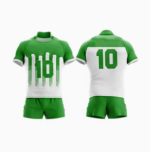 Derniers uniformes de rugby pour hommes personnalisés, confortables et respirants, maillot de rugby blanc en sublimation, ensemble de t-shirts de rugby - Product Image 4