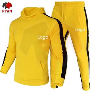 ชุดวอร์มผู้ชาย Ryan Pro Gear แบบสั่งทำพิเศษ ระบายอากาศได้ดี สีพื้น ไซส์ใหญ่พิเศษ รับสกรีนโลโก้หรือปัก ขายส่ง - Product Image 2