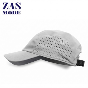 Factory Wholesale Plain 5 Panel Hat Breathable Waterproof Mesh Fabric Quick Dry Polyester Sports <b>Hiking</b> Camp Custom Unisex <b>Cap</b> - Product Image 1