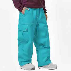 Pantalones de rendimiento con diseño de rodilla articulada para mayor movilidad y estabilidad durante carreras de alta velocidad, esquí y snowboard. - Product Image 5