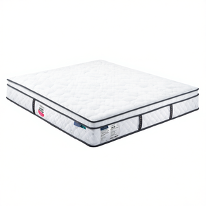 แผ่นรองที่นอนสปริงเดี่ยวขนาด 78x36x8 นิ้ว ผ้าไมโครไฟเบอร์นุ่มสบาย ซักได้ เหมาะสำหรับใช้ในบ้านหรือโรงแรม - Product Image 2
