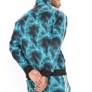 Survêtement de sport réversible pour homme en coton, extensible dans quatre directions, séchage rapide, écologique, haute qualité, avec logo personnalisé - Product Image 5