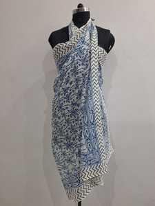 Fabricante Indio Exporta Sarong Estilo Jaipuri Hecho a Mano 100% Algodón, Bufanda Boho, Ropa de Playa Floral, Secado Rápido y Transpirable - Product Image 6