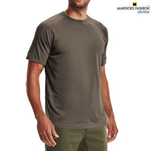 เสื้อยืดออกกำลังกายผู้ชายพรีเมียม คอเต่า ระบายอากาศได้ดี แขนสั้น ทรงปกติ สำหรับฤดูร้อน เหมาะสำหรับฟิตเนสและออกกำลังกาย - Product Image 5