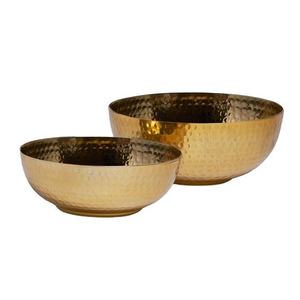 Bol de service en laiton pour la décoration de table, accessoires de cuisine, vente en gros, dernière qualité, bol à snacks américain - Product Image 1