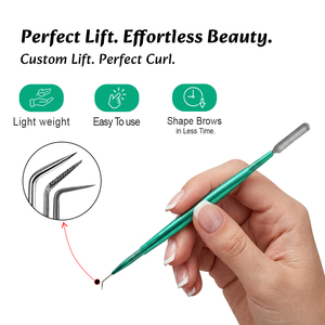 Outils professionnels de rehaussement de cils en acier inoxydable, outil de lifting des sourcils vert, vente en gros, marque privée, outil de rehaussement de cils par Bahasa Pro - Product Image 4