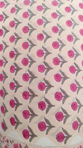 Tela de Voile 100% Algodón Puro con Estampado Floral a Mano, Suave y Transpirable, por Metro, para Confección de Vestidos de Niña - Product Image 4