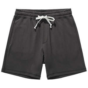 กางเกงขาสั้นลำลองผู้ชาย ผ้าฝ้าย 100% สำหรับออกกำลังกาย เอวยางยืด แห้งเร็ว ระบายอากาศดี ลายเรียบ มีกระเป๋า เหมาะสำหรับการฝึกซ้อม - Product Image 2