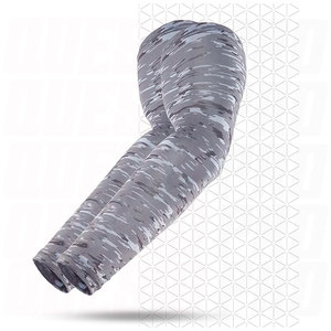 Manchons de compression rafraîchissants et anti-humidité UPF 50+ Protection solaire Séchage rapide Vêtements de sport Manchons de compression pour la course à pied - Product Image 1
