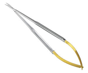Professional Spring Scissors <b>Thread</b> Stainless Steel Curved Blade Precision Cutting <b>Tool</b> for Cuticle CE ISO By Grip Surgical - Product Image 5