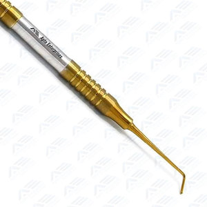 Instrument de restauration dentaire manuel en acier inoxydable de qualité supérieure pour composites, équipement dentaire CE, revêtement or-titane - Product Image 4